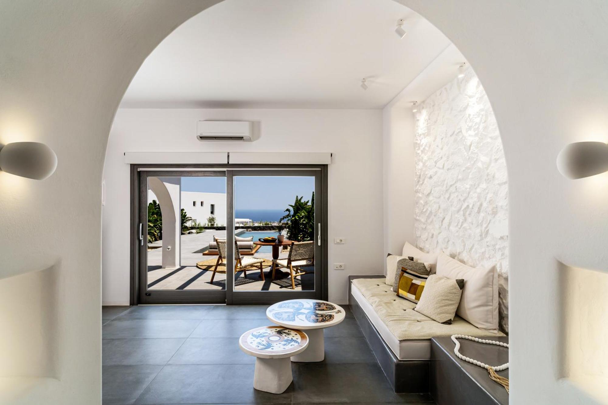 Numa Santorini Villa Fira  Ngoại thất bức ảnh