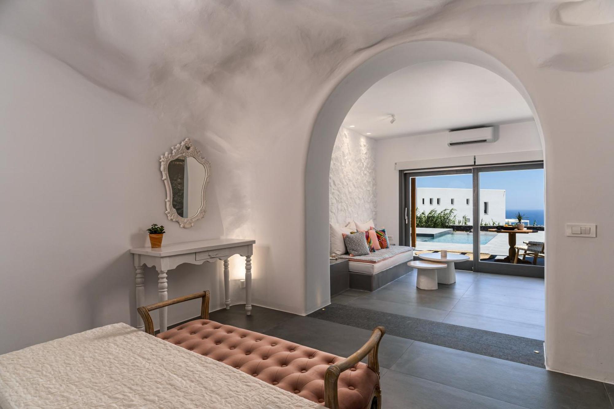 Numa Santorini Villa Fira  Ngoại thất bức ảnh